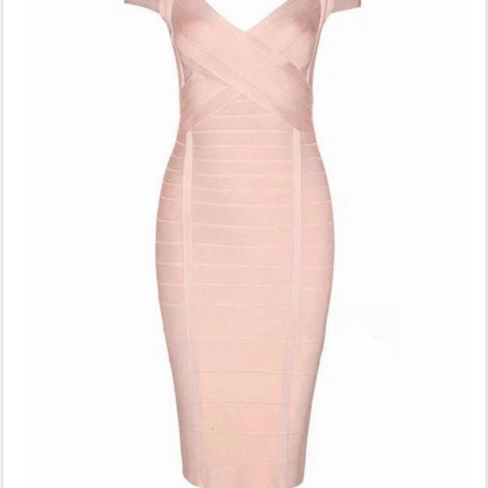Bandage Cocktail Dress - Picture 3 of 8